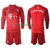 Maillot à Manches Longues FC Bayern Munich Domicile 2021-22 Pour Enfant